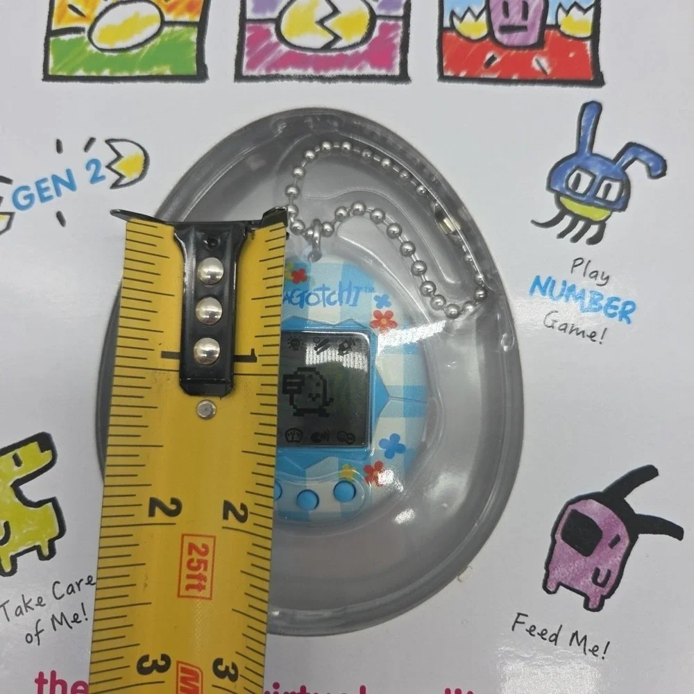 NEW Bandai The Original Tamagotchi Gen 2 Virtual Reality Pet 2021 Flower Gingham